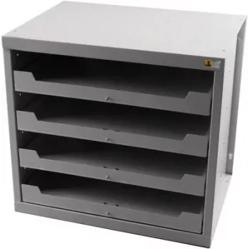 Allit EuroPlus Depot M atvilktņu sistēmas korpuss, 380 x 455 x 805 mm, modelis 455805