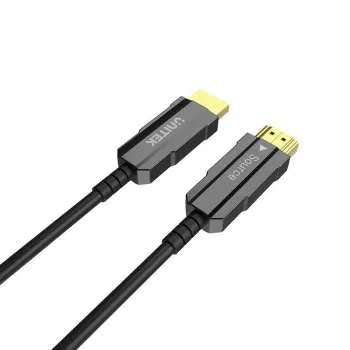 HDMI kabelis Unitek C11072BK-20M 20 m, HDMI 2.0, maksimālā izšķirtspēja 4096×3112, melns