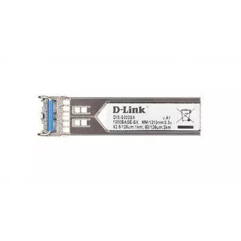 D-Link 1-port Mini-GBIC SFP uz 1000BaseSX industriālais raiduztvērējs