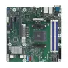 Mātesplate ASRock X570D4U Micro ATX — AMD X570, Socket AM4, 4× DIMM, DDR4, max 32 GB, 12× SATA III, 3× RJ-45