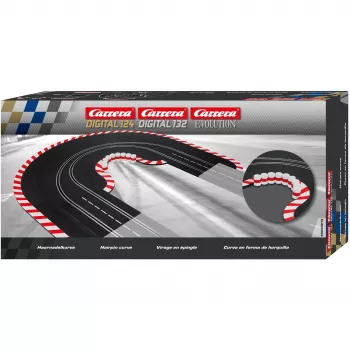 Carrera 20020613 trases elements - melns matadata līkums