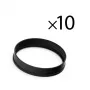 Gredzenu komplekts EK Water Blocks EK-Quantum Torque Color Ring 10-Pack STC 12/16 (melns)