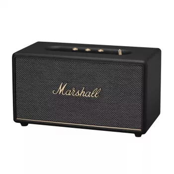 Marshall Headphones Stanmore III Black — kompakts Bluetooth skaļrunis mājas audio, vairāku ierīču savienošana, RCA un optiskā ieeja