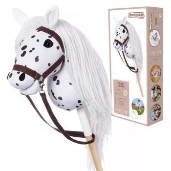 Zirgs uz kociņa HOPPIHORSE Hobby Horse A3 Leopards