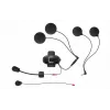 Motocikla intercoms Sena FreenConn FX Pro V2 EU MESH — Bluetooth 4.1, darbības rādiuss 800 m, IP65, sarunu laiks 13 h, Li-Ion