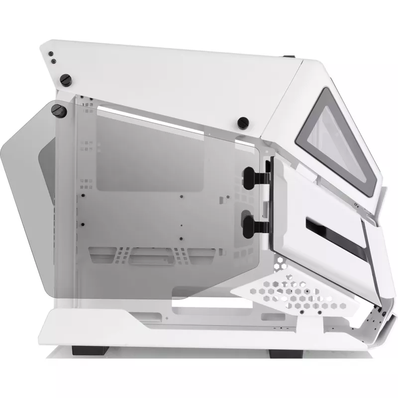 PC korpuss Thermaltake AH T200 Snow Micro Tower Balts
