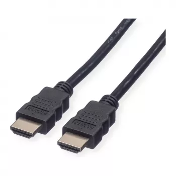 ROLINE HDMI kabelis no pārstrādātiem materiāliem 2 m 3 x HDMI Type A Melns
