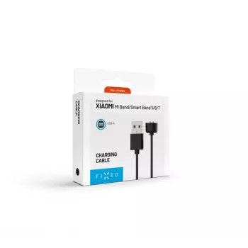 Lādēšanas kabelis FIXED Xiaomi Mi Band 5/6/7 — USB-A uz patentētu savienotāju, 1 m
