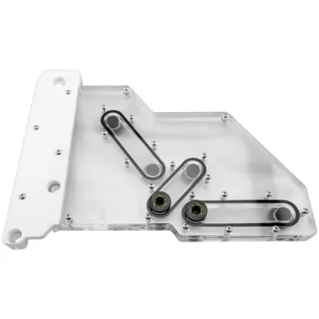 Singularity Computers Spectre 2.0 Elite Kit Sānu Distro Plate - balts