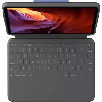 Logitech 920-011200 mobilās ierīces tastatūra QWERTZ vācu Smart Connector Graphite