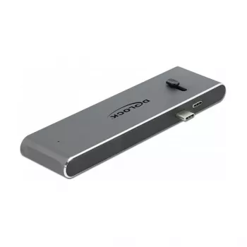 Docking Station Delock Dual USB Type-C ar HDMI USB 3.2 SD PD 3.0