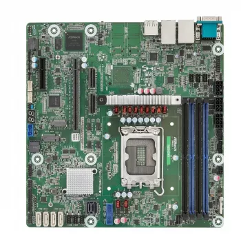 Mātesplate ASRock W880D4U Micro-ATX LGA 1851 Intel Core Ultra 100&200