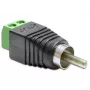 RCA dzimuma mainītājs DeLOCK 65417 Melns Zaļš Sudrabs