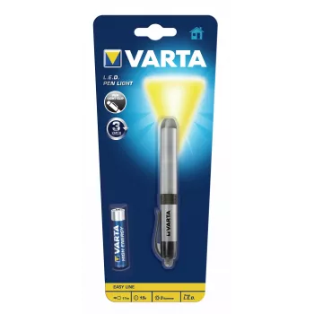 Varta LEDPL pin-Blinklicht sudraba alumīnija LED signāllampiņa