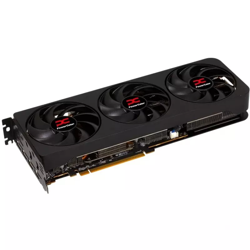 Grafikas karte PowerColor Radeon RX 9070 16 GB GDDR6 PCIe 5.0, 2520 MHz boost, 3x DisplayPort 2.1a + HDMI 2.1b, 2x 8-pin