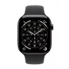 Viedpulkstenis Apple Watch Series 11 GPS + Cellular 42mm Slate Titanium Korpusa Melna Sporta Siksniņa M/L