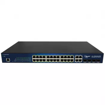 Pārvaldāms slēdzis ALLNET ALL-SG8428V2PM 24 porti Gigabit Ethernet PoE