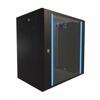 Sienas stiprinājuma rāmis Extralink 12U 600x450 Melns