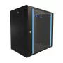 Sienas stiprinājuma rāmis Extralink 12U 600x450 Melns