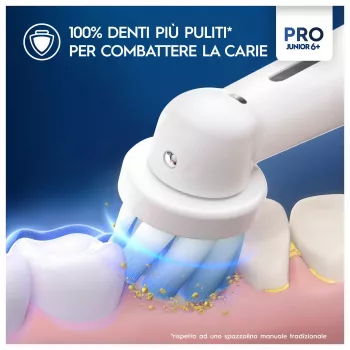 Rotējošā zobu birste Oral-B PRO Junior Frozen