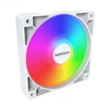 Montech GF120 V2 ARGB Datora korpusa ventilators 12 cm Balts 3 gab.