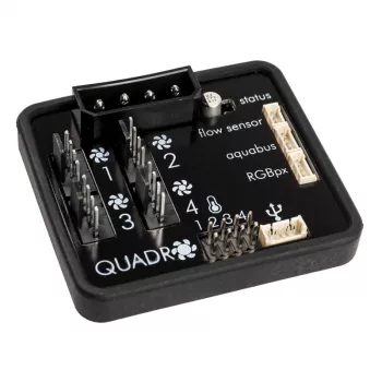 aqua computer QUADRO ventilatoru kontrolieris PWM ventilatoriem