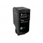 Lexmark - Hohe Ergiebigkeit - cyan - Original - Tonerpatrone LCCP - für Lexmark CS720de, CS720dte, CS725de, CS725dte, CX725de, CX725dhe, CX725dthe (74
