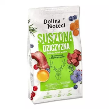 Sausā suņu barība Dolina Noteci Premium ar brieža gaļu 9 kg