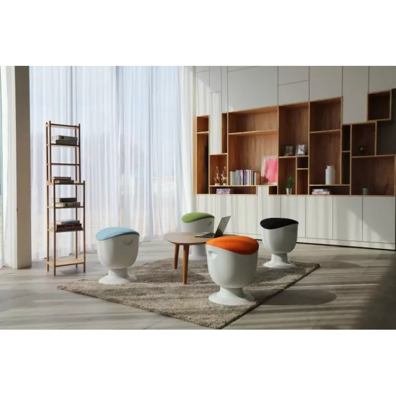 Up Up Seul ergonomiskais balansēšanas krēsls Melns, D42 Zaļš audums