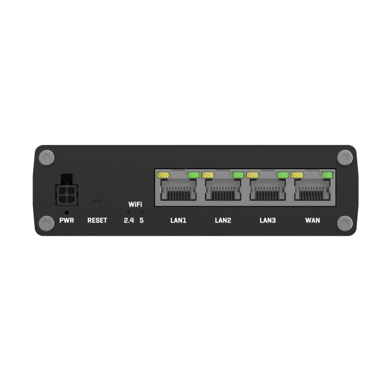 Teltonika RUTM10 bezvadu maršrutētājs Gigabit Ethernet divjoslu (2,4 GHz / 5 GHz) Melns