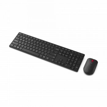 Lenovo Multi-Mode Pro 6000 bezvadu tastatūras un peles komplekts, igauņu izkārtojums, Eclipse Black