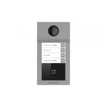 Video Domofons Hikvision DS-KV8413-WME1(C) 2 MP Pelēks IP65