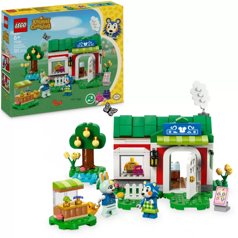 LEGO Animal Crossing 77055 Able Sisters Apģērbu veikals