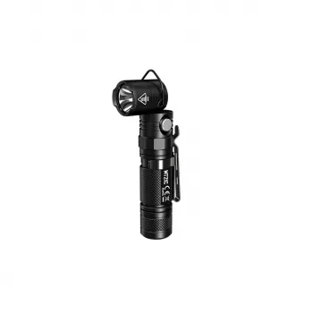 Rokas laterna Nitecore MT21C, 1000 lm, 131 mm, 103.5 g, 18650 vai CR123, melna