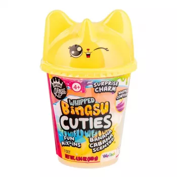 WECOOL Whipped Bingsu Cuties Banana Cabana saldēta deserta maisījums — Saputots bingsu krūzē, banānu garša