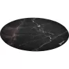 Arozzi Zona Apaļais Grīdas Paklājs Krēslam — Black Marble