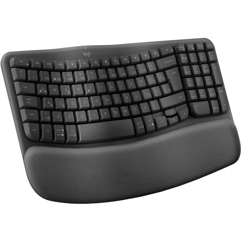 Logitech Wave Keys for Business Graphite tastatūra (2.4GHz/BT, Nordic-613, B2B)