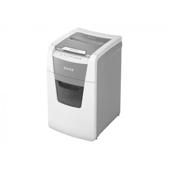 Leitz IQ Autofeed Office 150 Automātiskais Papīra Smalcinātājs P4, Šķērssmalcināšana, 22 cm, 4 x 30 mm, 44 L, 350 loksnes, 55 dB