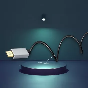DisplayPort uz HDMI kabelis Helos 288453, 1.0 m, digitālais video