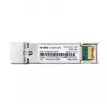 HPE Networking Instant On 10G SFP+ LC SR uztvērējs savienojumiem līdz 300 metriem (R9D18A)