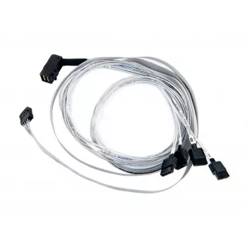 Kabelis Adaptec ACK-I-rA-HDmSAS-4SATA-SB-.8M 0,8 m