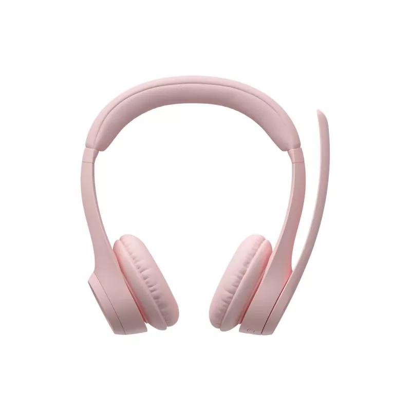 Logitech 981-001412 bezvadu austiņas/headset Galvas saite Birojs/Zvanu centrs Bluetooth Roza