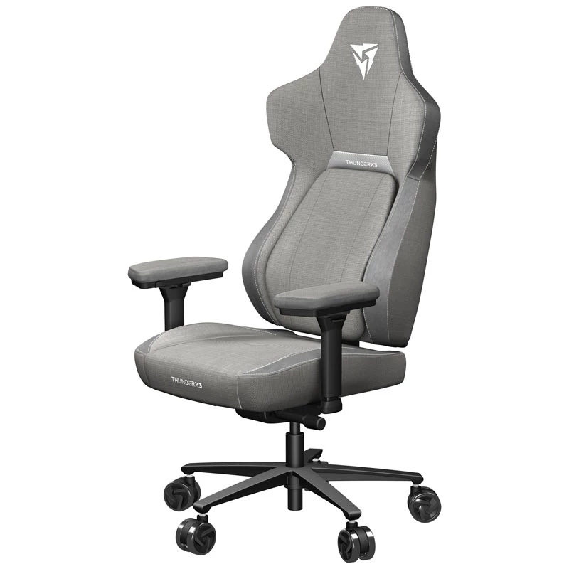Universāla spēļu krēsla ThunderX3 CORE Loft Padded sēdeklis Pelēks