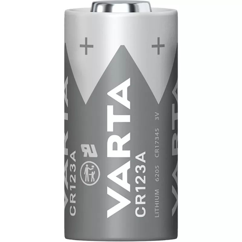 Varta 06205 CR123A litija baterija 3 V 34.5 mm 16 g (10 iepakojumā)