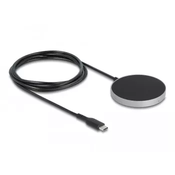 Bezvadu lādētājs DeLOCK 66467 5W 7.5W 10W 15W induktīvais lādēšanas paliktnis