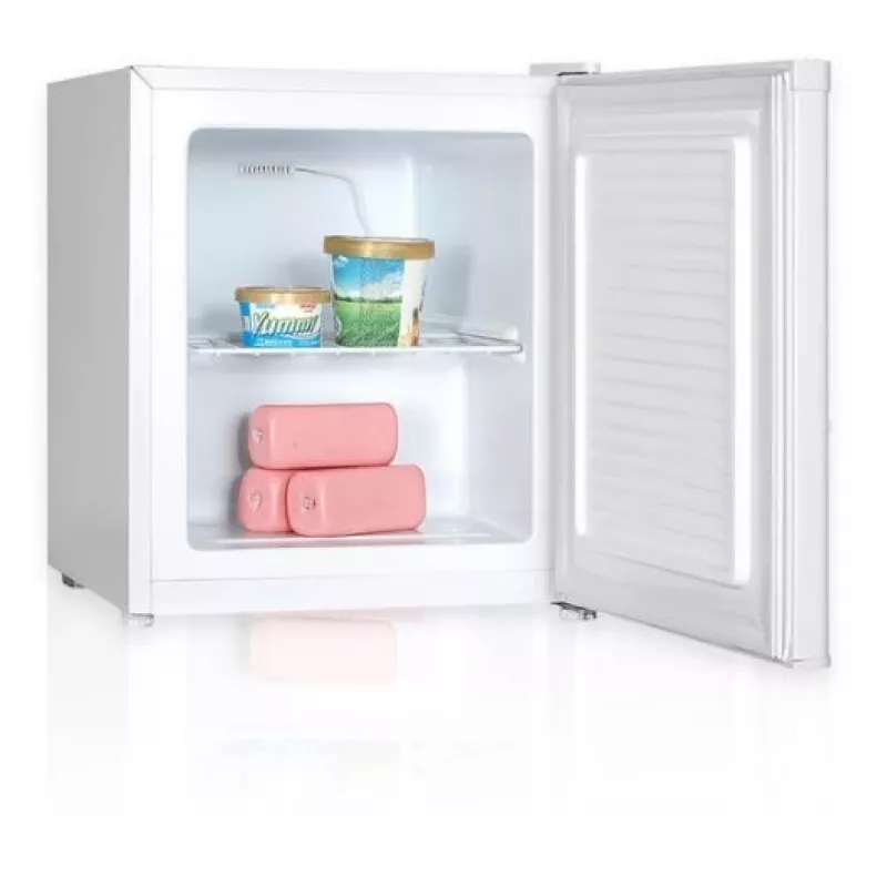 Stāvsalde MPM 46-ZS-01B, 34 L, balta, brīvi stāvoša, maināmas durvis, 230 V, 41 dB