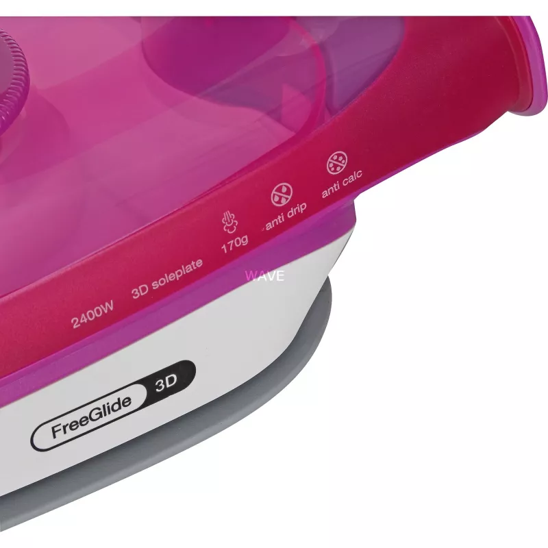 Braun FreeStyle 3 FI 3124 sausā un tvaika gludeklis ar keramikas zoli, 2400 W, violets