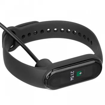 Akyga AK-SW-14 magnētiskais uzlādes kabelis Xiaomi Mi Band 5 / 6 aprocēm, USB, 50 cm