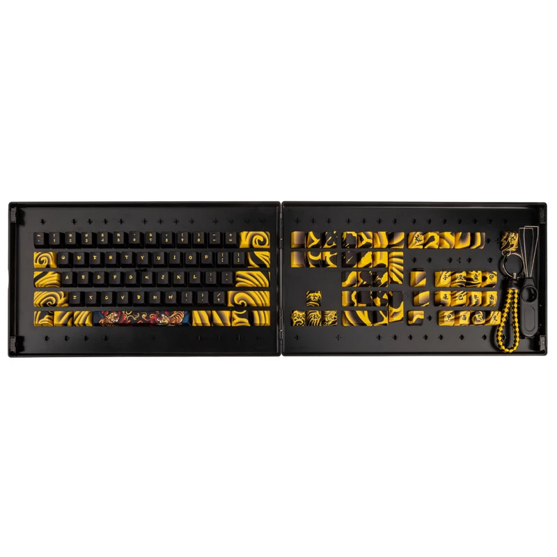 Ducky Traitors TIGER SKETCH ierobežotā sērijas taustiņu komplekts PBT US izkārtojumā