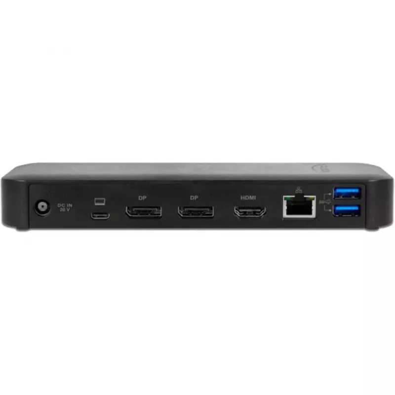 Delock USB-C DP 1,4 Docking Station 4K - doku stacija - USB-C 3,2 Gen 2 - HDMI, DP - 1GbE - 85 W (87746)